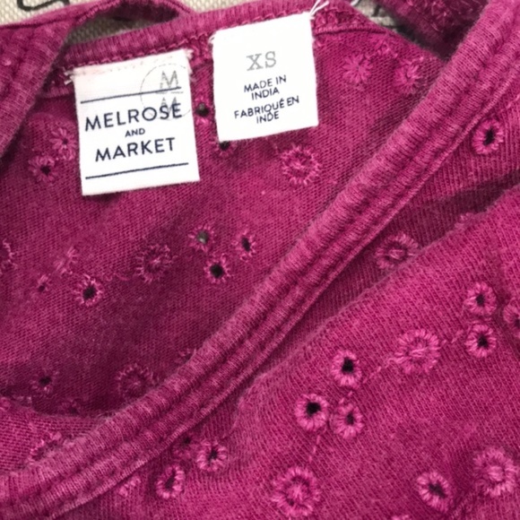 Melrose and Market Embroidered Knit Cami - Picture 5 of 6